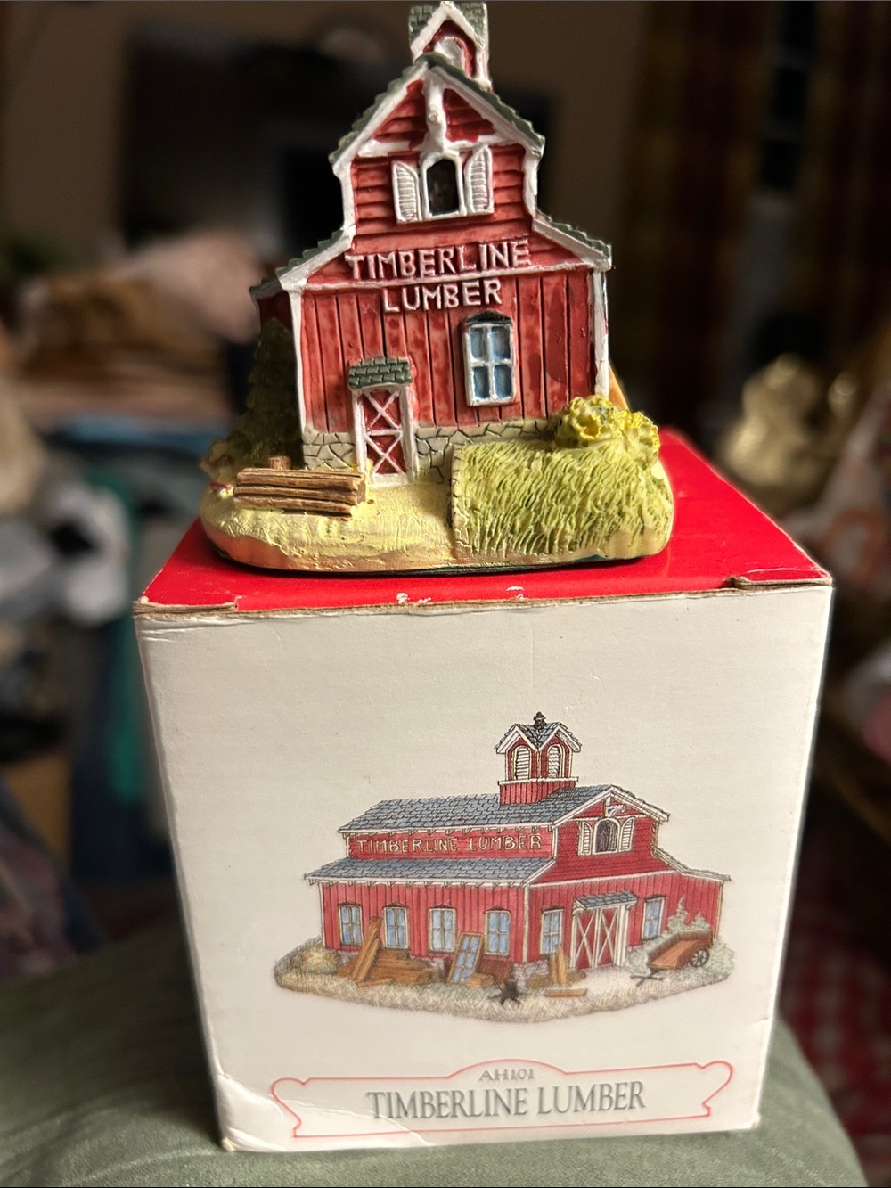 vintage Liberty Falls Timberline Lumber Co. Miniture 3” Bldg Depicting Colorado
